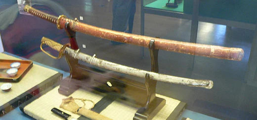  espada japonesa de la 2ª Guerra Mundial